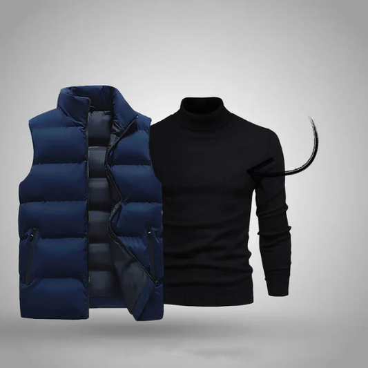 Stylish vest with free sweater: Now on sale!